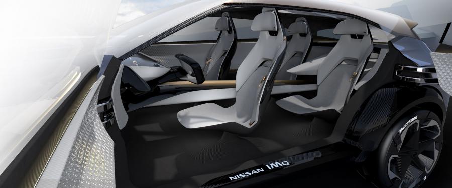 Интерьер Nissan IMQ Concept 2019 года  (фото 10 из 26)